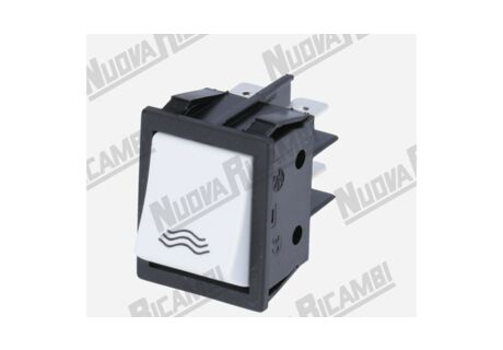 Кнопка белая (без фиксации) 250V – 16A в интернет-магазине Coffee Proffee