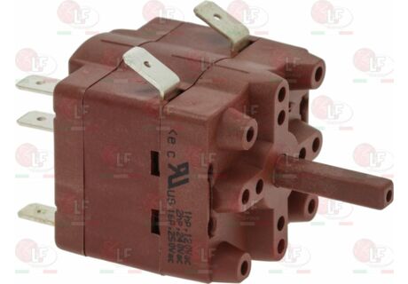 Пакетний перемикач 0-2 16A 250V 5x5MM в інтернет-магазині Coffee Proffee