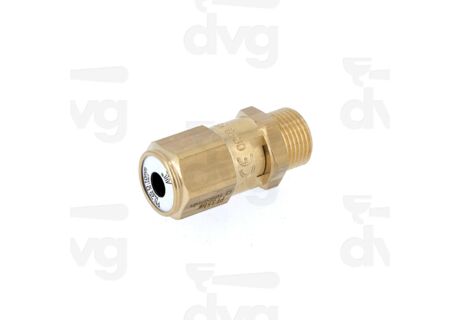 Аварійний клапан 3/8'' 3,5 BAR Сертифікований CE PED IV в интернет-магазине Coffee Proffee