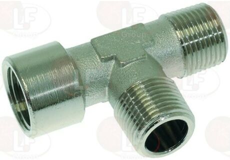 Фітинг Т-подібний, ø 3/8"M-3/8"M-3/8"F в интернет-магазине Coffee Proffee