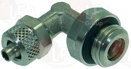 Фитинг угловой с гайкой трубка ø 6/4 1/4''M в интернет-магазине Coffee Proffee