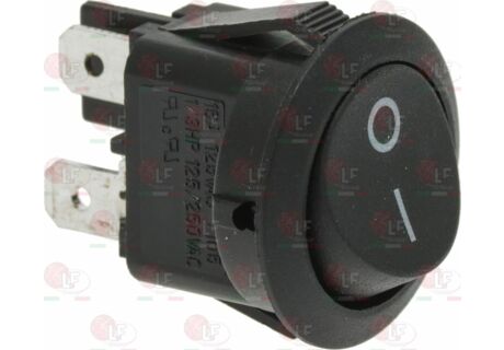  Переключатель черный ø 20 мм 10 A 250V в интернет-магазине Coffee Proffee