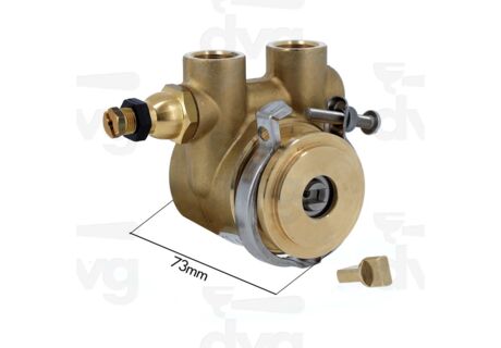 Помпа ротационная Fluid-o-Tech 50L/H (на хомут) в интернет-магазине Coffee Proffee