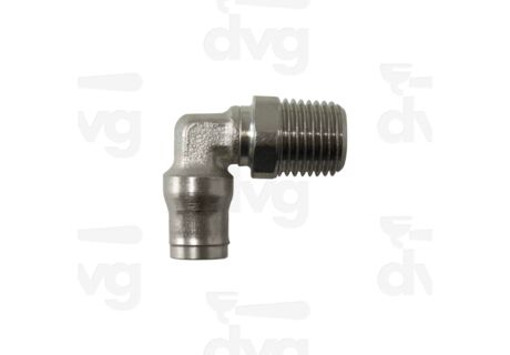 Фітинг кутовий 90 °  1/4"M для трубки D.6MM CIMBALI в интернет-магазине Coffee Proffee