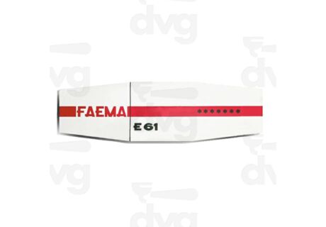 Наклейка FAEMA E61 2GRP в интернет-магазине Coffee Proffee