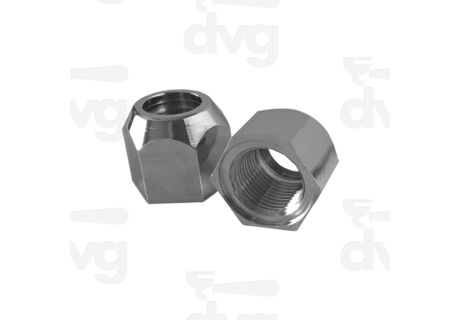 Гайка стімера 3/8" H.21mm CROMATO NSF в интернет-магазине Coffee Proffee