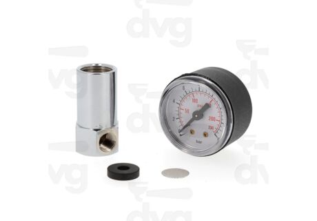 Набір для тестування тиску в групах, 3/8" 0-16 BAR 0-230 PSI в интернет-магазине Coffee Proffee