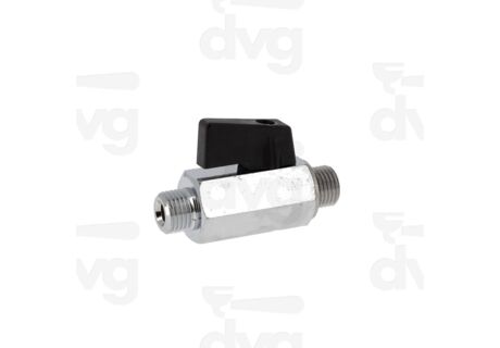 Кран кульковий 1/4M 1/4F  L. 57.7mm Wega в интернет-магазине Coffee Proffee