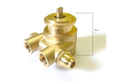  Помпа ротационная Fluid-o-Tech (на хомут) 100 LT/H   в интернет-магазине Coffee Proffee