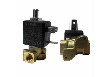  Соленоидный клапан трехходовой CEME 1/8 1/8FF -230V/50Hz (в сборе) в интернет-магазине Coffee Proffee