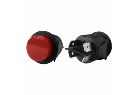 Кнопка ON-OFF D.25MM червона ASTORIA/BRASILIA/GAGGIA-SAECO/WEGA в інтернет-магазині Coffee Proffee