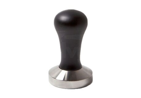 Темпер с черной ручкой Диаметр 54 MM (плоское дно) в интернет-магазине Coffee Proffee