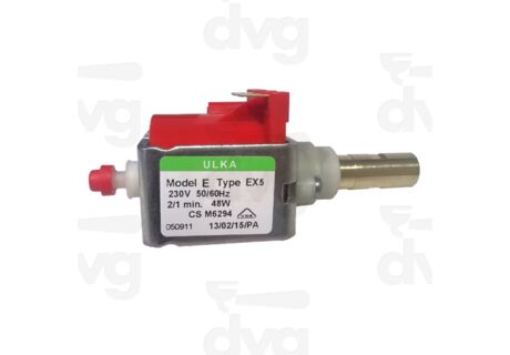 Помпа вибрационная ULKA EX5 230V 50 / 60Hz  48w  2/1 min в интернет-магазине Coffee Proffee